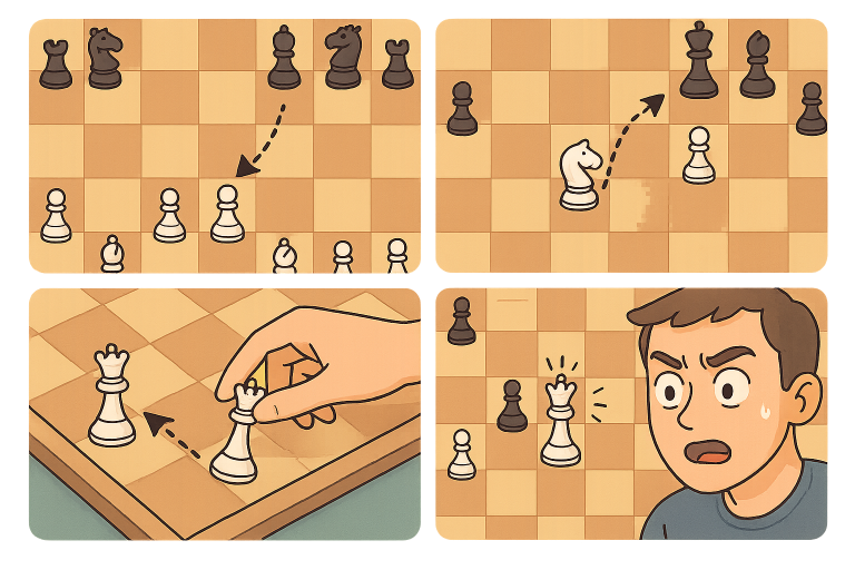 Guide to 4 move checkmate: Steps, Defenses & Traps